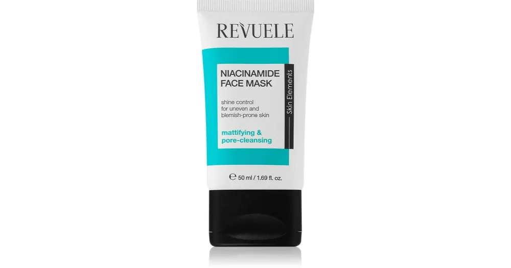 Kedvezmény RevueleNiacinamide Face Mask pórusösszehúzó tisztító arcmaszk a túlzott faggyú termelődés ellen