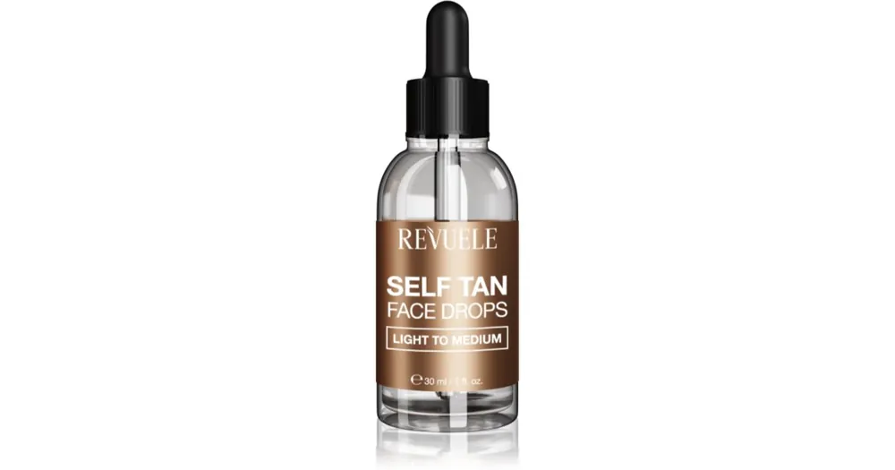 RevueleParadise Bronze Self Tan Face Drops önbarnító cseppek az arcra Outlet