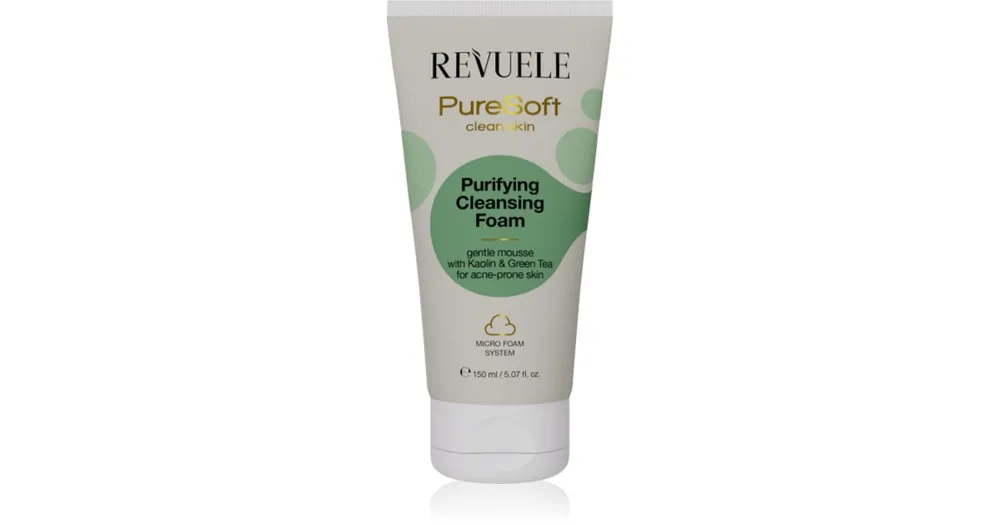 Kihagyhatatlan ajánlat RevuelePureSoft Clean Skin mélyisztító hab a problémás bőrre