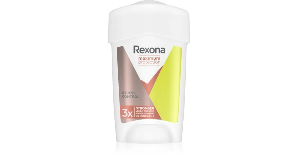 Vásárlói kedvenc RexonaMaximum Protection Stress Control krémes izzadásgátló az erőteljes izzadás ellen