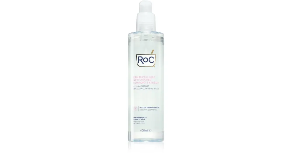 RoCExtra Comfort Micellar Cleansing Water nyugtató micellás víz az érzékeny arcbőrre Szuper ajánlat
