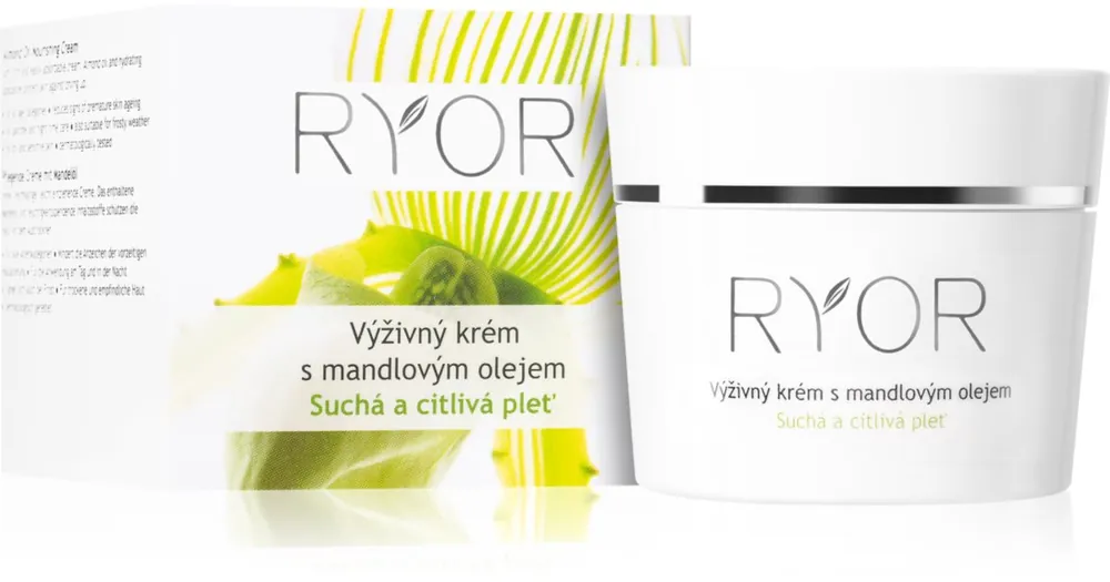 Biztonságos fizetés RYORDry And Sensitive tápláló krém mandulaolajjal