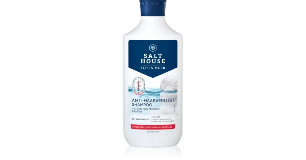 Csak ma Salt HouseDead Sea Therapy Anti-Hair Loss Shampoo hajhullás elleni sampon