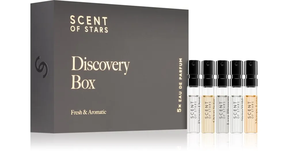 Rendeld meg most SCENT OF STARSDiscovery Box Fresh & Aromatic szett unisex
