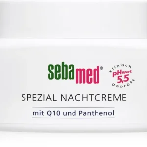 Prémium SebamedSpecial Night Cream with Q10 and Panthenol regeneráló éjszakai krém koenzim Q10