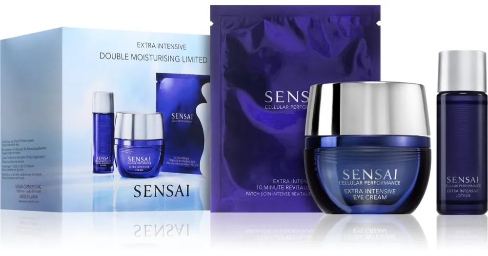 Gyors szállítás SensaiCellular Performance Extra Intensive Double Moisturising Limited Set ajándékszett