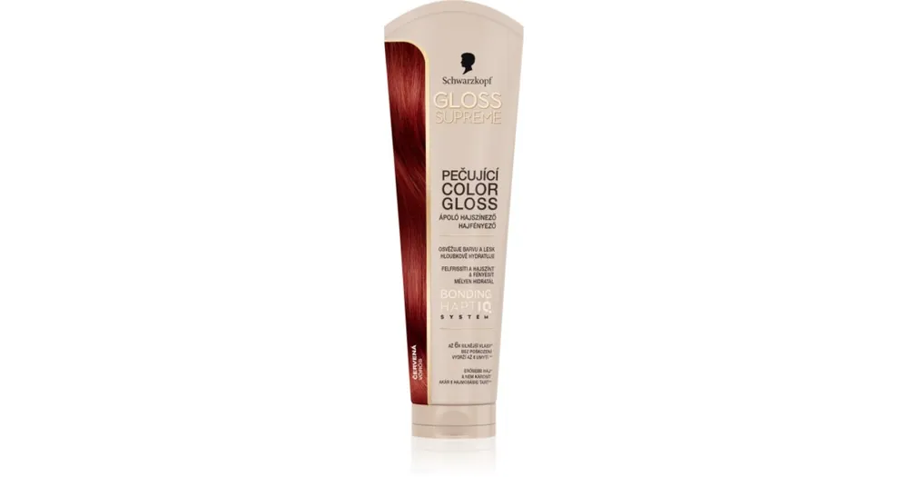 Kiárusítás SchwarzkopfCreme Supreme Gloss színező pakolás hidratálást és fényt biztosít