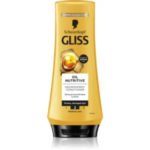 SchwarzkopfGliss Oil Nutritive tápláló kondícionáló olajjal Exkluzív ajánlat