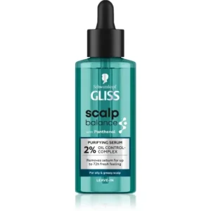 Árengedmény SchwarzkopfGliss Scalp Balance Mélytisztító fejbőr szérum zsíros hajra