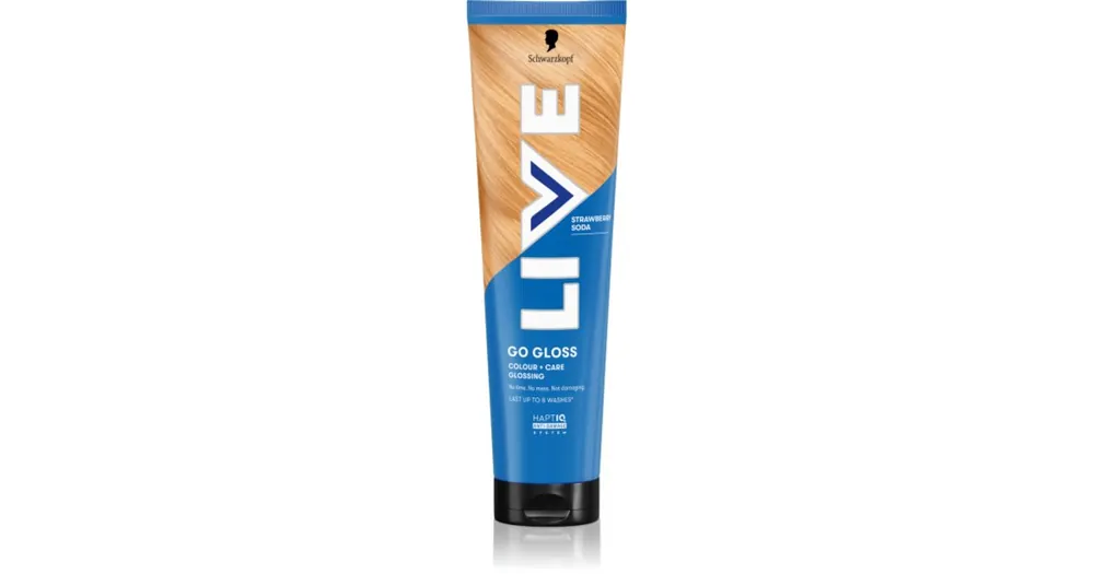 Exkluzív ajánlat SchwarzkopfLIVE Colour + Care tápláló tonizáló maszk hajra