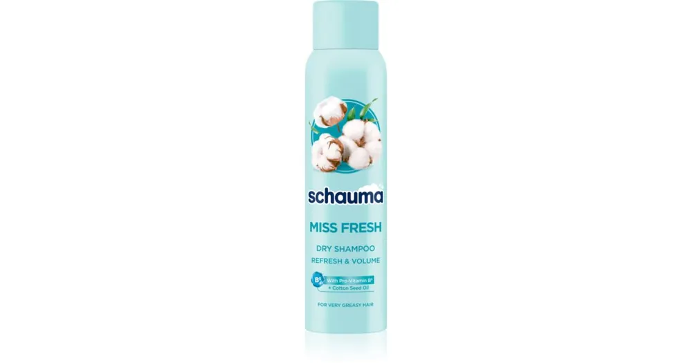 Vedd meg most SchwarzkopfSchauma Miss Fresh! száraz sampon zsíros hajra
