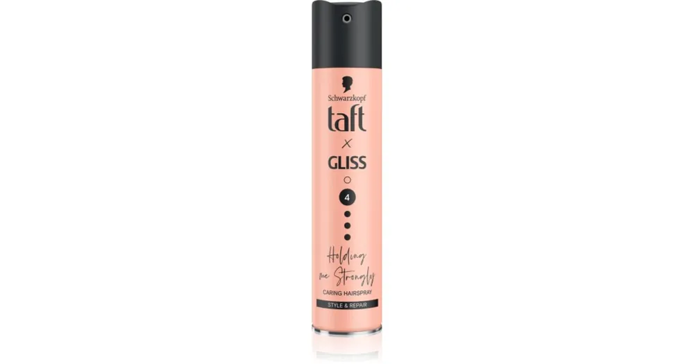 Nézd meg most SchwarzkopfTaft x Gliss hajlakk erős fixálással