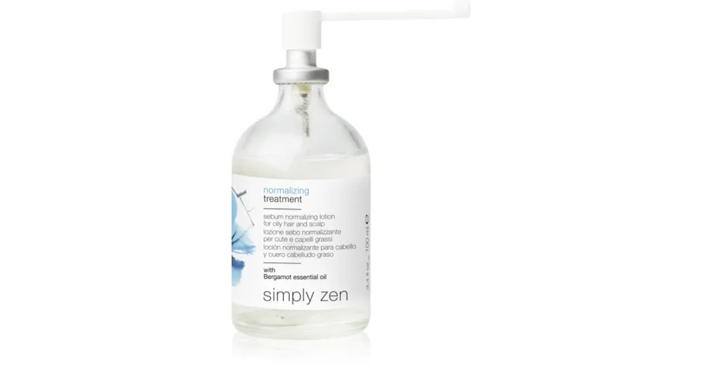 Simply ZenNormalizing Treatment öblítést nem igénylő tej a hajra zsíros hajra Alacsony ár