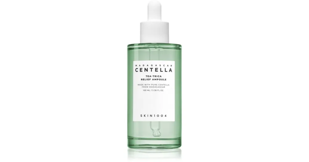Legnépszerűbb SKIN1004Madagascar Centella Tea-Trica Relief Ampoule nyugtató arcszérum problémás és pattanásos bőrre