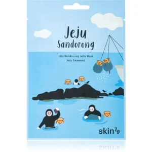 Skin79Jeju Sandorong Jeju Seaweed szövet arcmaszk tisztító hatással Alacsony ár