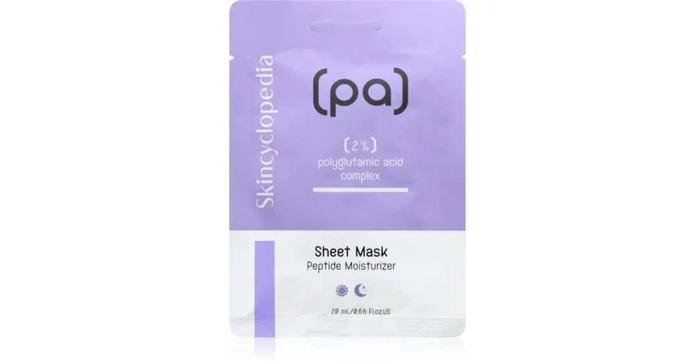 Akció SkincyclopediaPeptide Moisturizer hidratáló gézmaszk