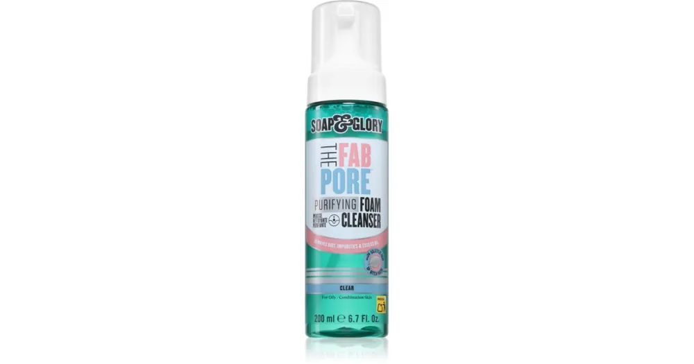 Soap & GloryThe Fab Pore tisztító hab az arcra Korlátozott ajánlat