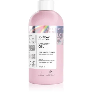 so!flowHigh Porosity Hair Emollient Oil hidratáló olaj a töredezett, károsult hajra Legjobb ár