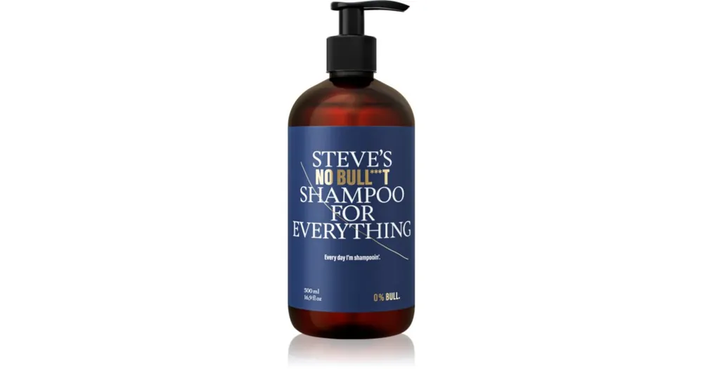 Steve‘sNo Bull***t Shampoo For Everything sampon hajra és szakállra Outlet