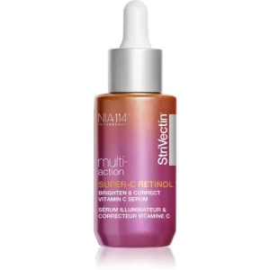 StriVectinMulti-Action Super-C Retinol Brighten & Correct Serum bőrélénkítő szérum C-vitaminnal a bőr felszínének megújítására Utolsó esély