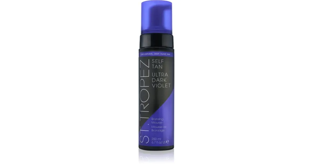 St.TropezSelf Tan Ultra Dark Violet bronzósító hab testre sötét bőrre Akciós ár