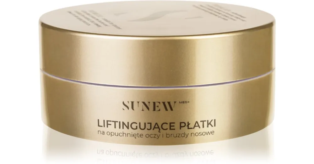 SUNEWMED+Lifting Eye Patches for Puffiness and Nasolabial Folds feszesítő géles párnácskák a szemek alá lifting hatással Expressz kézbesítés