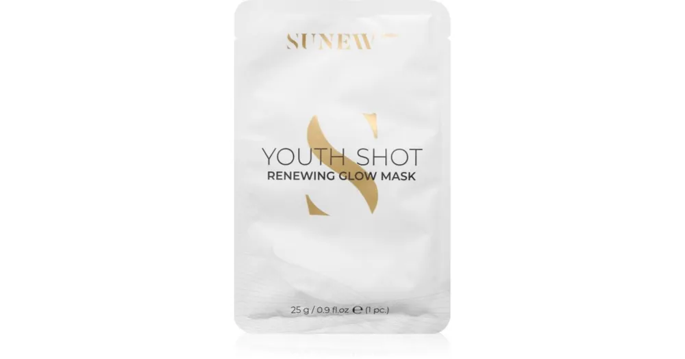 SUNEWMED+Youth Shot Regenerating Glow Face Sheet Mask arcmaszk a bőr regenerációjára Outlet