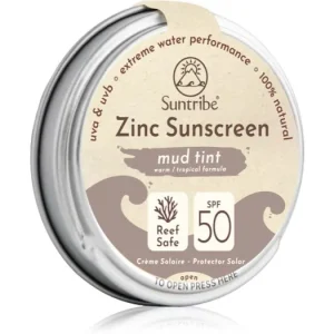 Csak ma SuntribeZinc Sunscreen ásványi védőkrém arcra és testre SPF 50