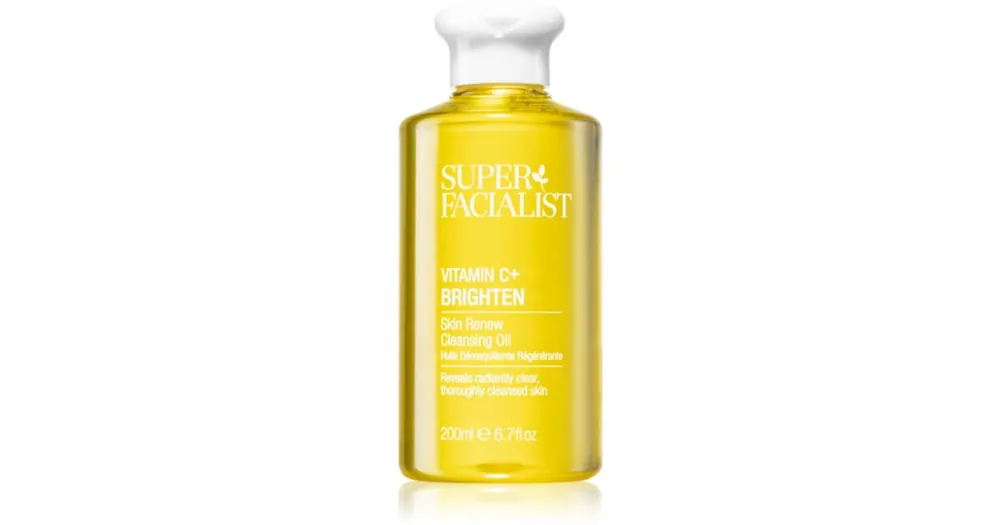 Biztonságos fizetés Super FacialistVitamin C+ Brighten tisztító és sminklemosó olaj az élénk bőrért