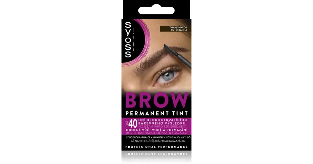 SyossBrow Tint szemöldökfesték Kedvezmény