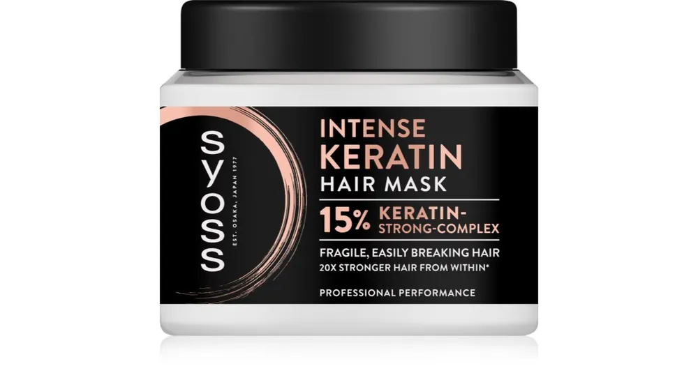 SyossIntense Keratin intenzív pakolás hajra keratinnal Utolsó esély