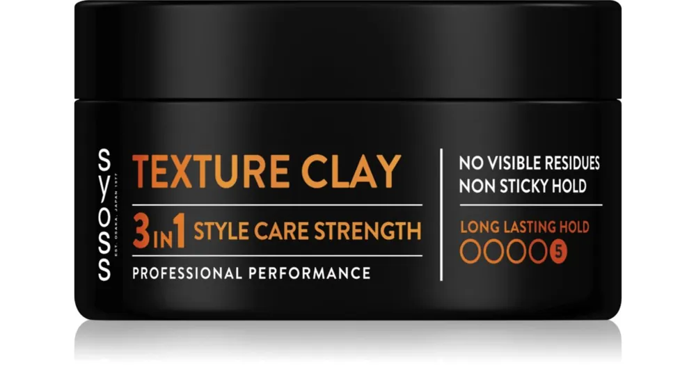 Kihagyhatatlan ajánlat SyossTexture Clay formázó agyag extra erős fixálással