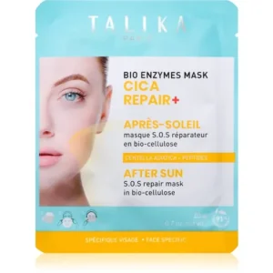 TalikaBio Enzymes Cica Repair After Sun nyugtató hatású gézmaszk napozás után Népszerű