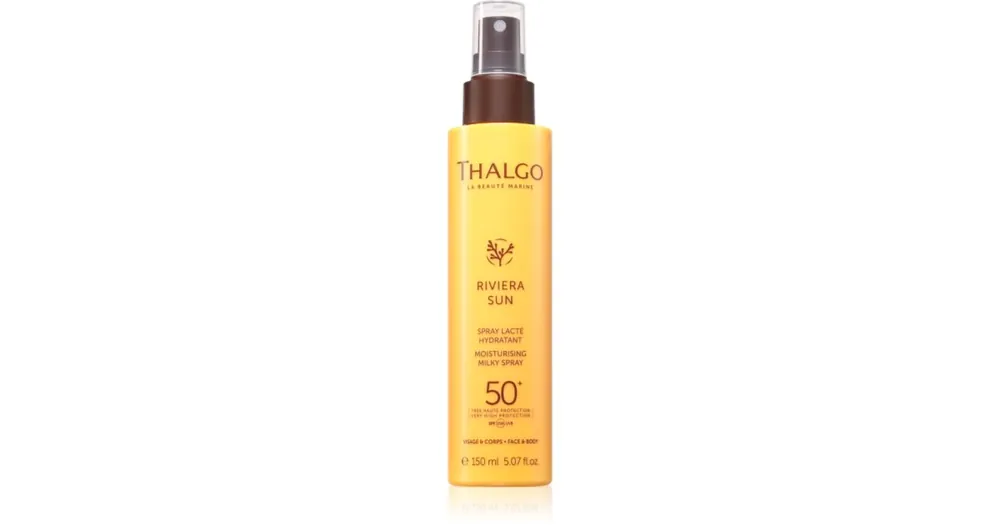 Újdonság ThalgoRiviera Sun Moisturising Milky Spray SPF50+ napozótej spray -ben