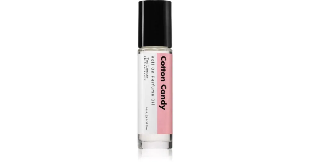 The Library of FragranceCotton Candy testolaj roll-on unisex Vedd meg most