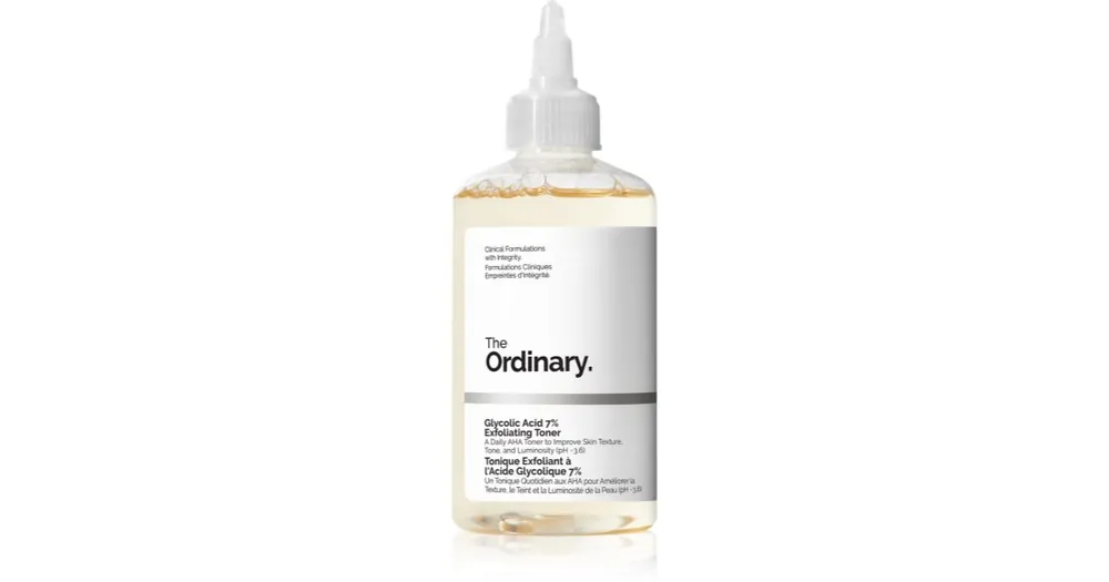 The OrdinaryGlycolic Acid 7% Exfoliating Toner hámlasztó tisztító tonik Prémium