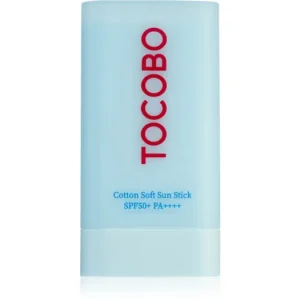 TOCOBOCotton Soft Sun Stick védő hidratáló stick matt hatással Kiárusítás