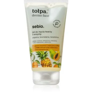 TołpaDermo Face Enzyme tisztító gél a mitesszerek ellen Expressz szállítás