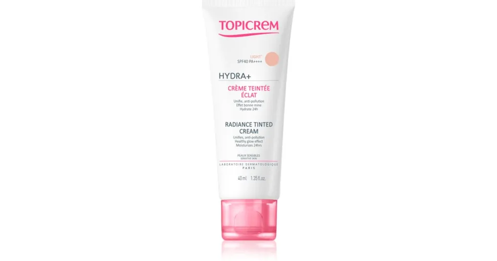 TopicremUH FACE HYDRA+ Radiance Tinted Cream tónusegyesítő hidratáló krém SPF 40 Ajánlat