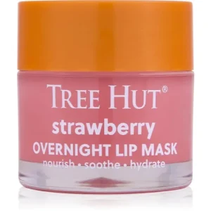 Tree HutStrawberry Lip Mask éjszakai maszk az ajkakra Biztonságos fizetés