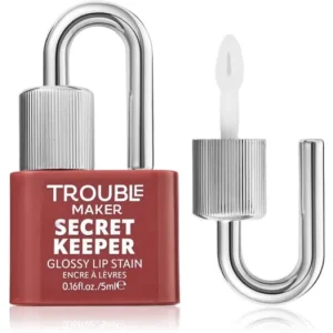 Trouble MakerSecret Keeper Lip Gloss Stain ajakszínező a hosszan tartó hatásért Gyors kiszállítás
