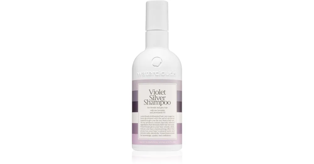 WatercloudsViolet Silver Shampoo sampon a sárga tónusok neutralizálására Újdonság