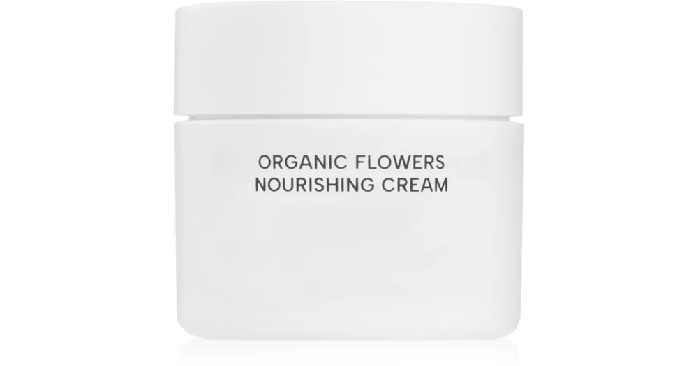Csak ma WHAMISAOrganic Flowers Nourishing Cream tápláló arckrém lifting és feszesítő hatással