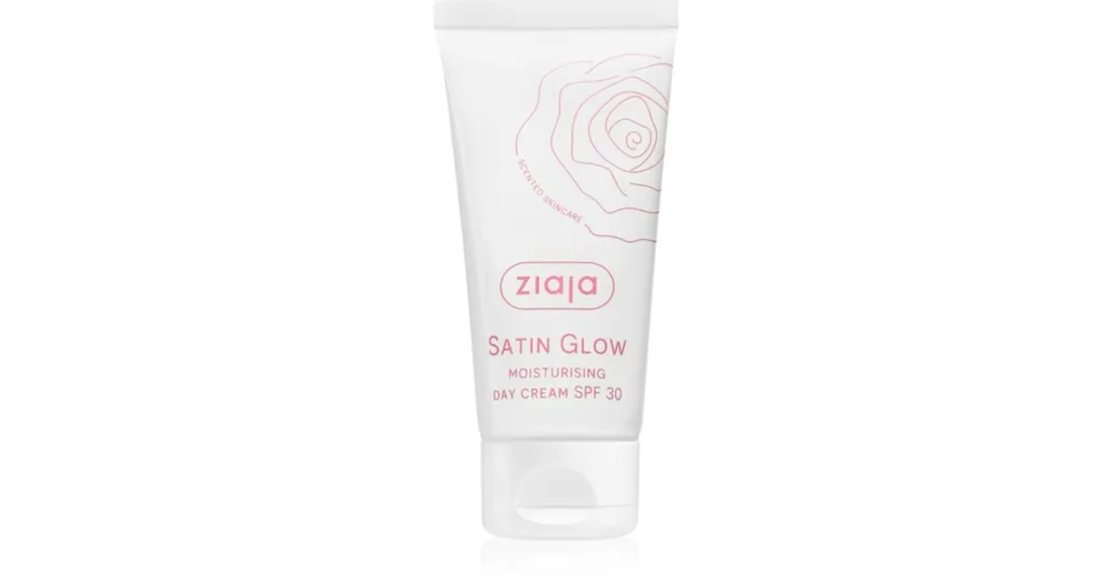 ZiajaSatin Glow Moisturising Day Cream hidratáló nappali krém SPF 30 Expressz kézbesítés