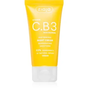 Kedvezmény ZiajaVitamin C.B3 Niacinamide éjszakai krémes maszk