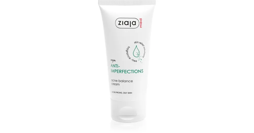 Biztonságos fizetés Ziaja MedAnti-Imperfections helyi ápolás pattanásos bőrre arcra és testre