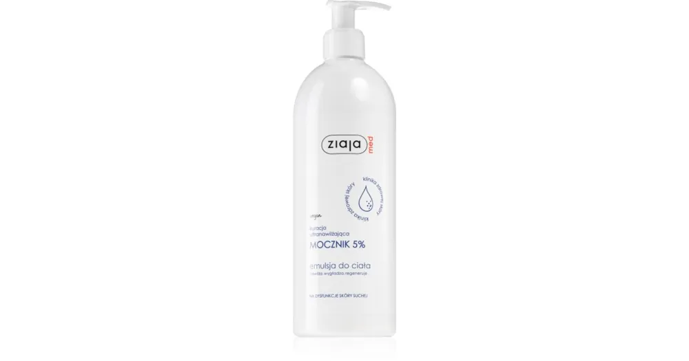 Ziaja MedUltra-Moisturizing with Urea regeneráló, hidratáló és bőrkisimító emulzió Újdonság