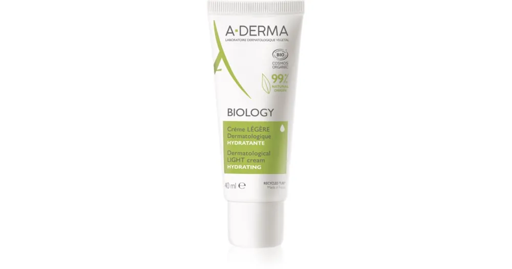 A-DermaBiology könnyű hidratáló krém normál és kombinált bőrre Utolsó esély