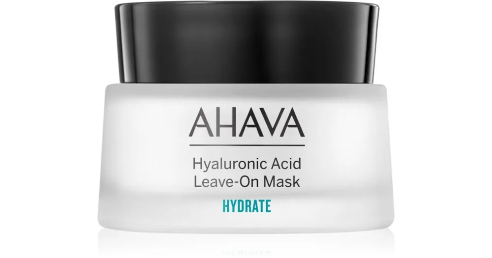Legjobb ár AHAVAHyaluronic Acid Leave-On Mask hidratáló krémes maszk hialuronsavval