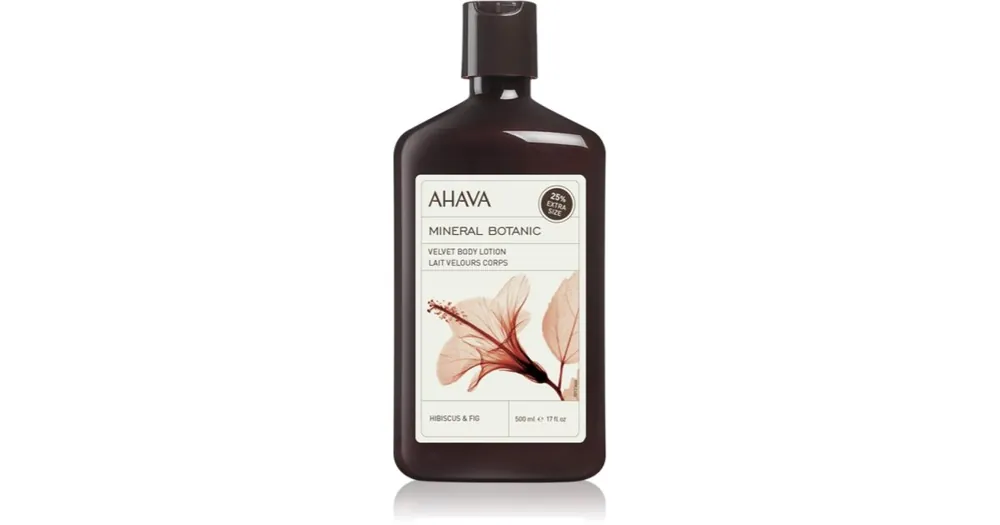 Olcsóbb AHAVAMineral Botanic Hibiscus & Fig bársonyos testápoló tej